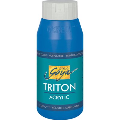 KREUL Acrylfarbe SOLO Goya TRITON, kobaltblau, 750 ml