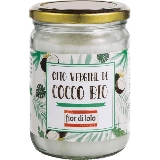 Fior Di Loto Olio Vergine Di Cocco Bio 410 G