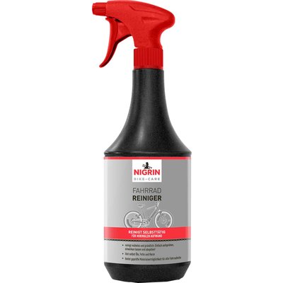 NIGRIN Bike-Care Fahrrad-Reiniger, 1 Liter Sprühflasche