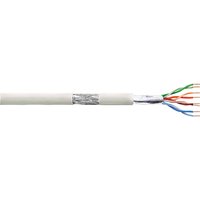 LogiLink Patchkabel, Kat. 5e, SF/UTP, 100 m, grau