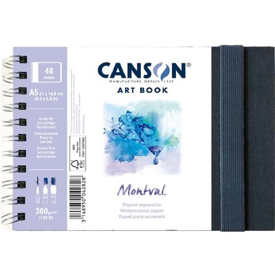 CANSON Skizzenbuch ART BOOK Montval, DIN A5