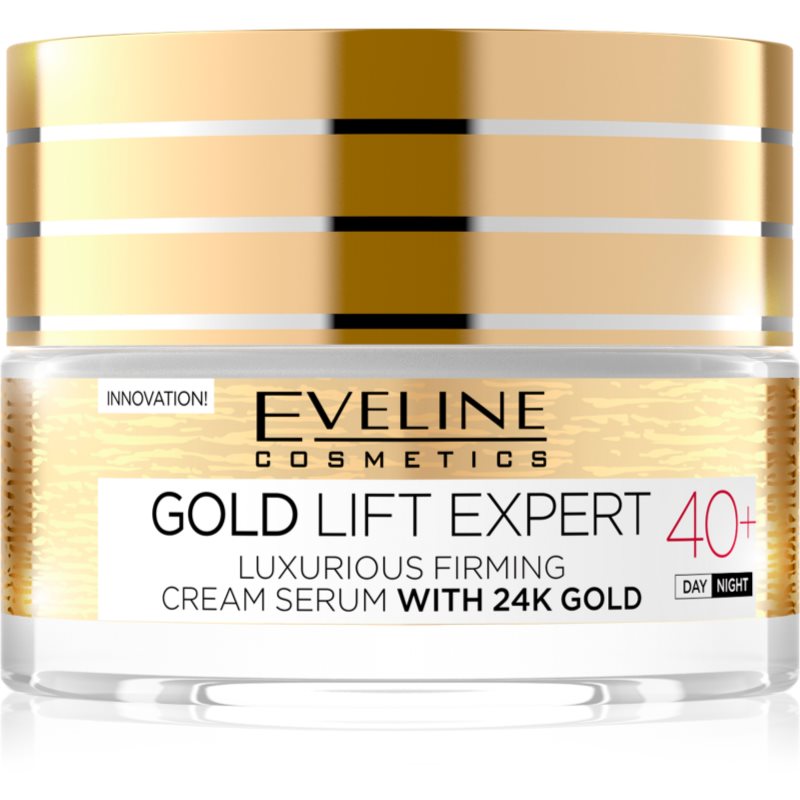 Eveline Cosmetics Gold Lift Expert Luxuriöse Festigende Creme Mit 24 Karat Gold 50 Ml