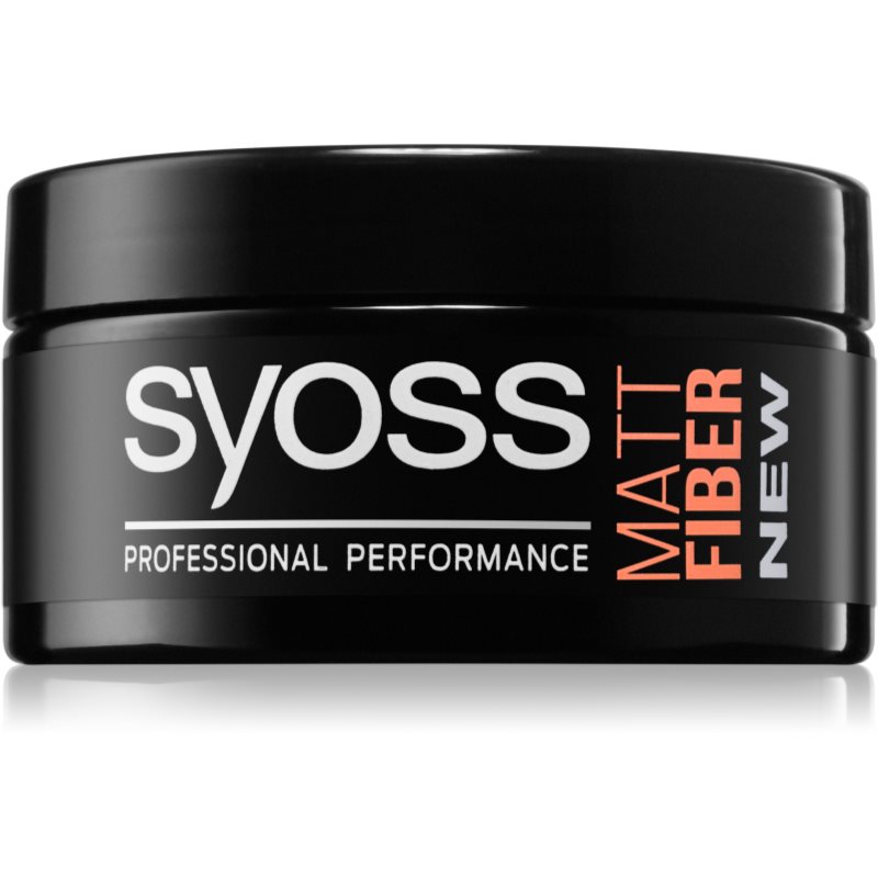 Syoss Matt Fiber Mattierende Stylingpaste Für Fixation Und Form 100 Ml