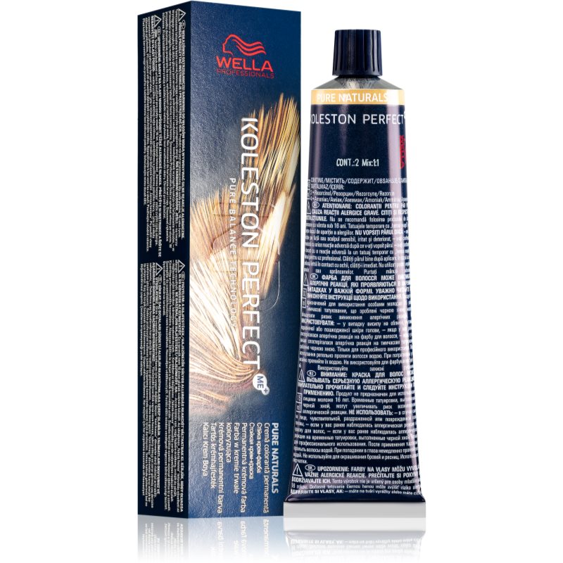 Wella Professionals Koleston Perfect Me+ Pure Naturals Permanent-Haarfarbe Farbton 55/0 60 Ml