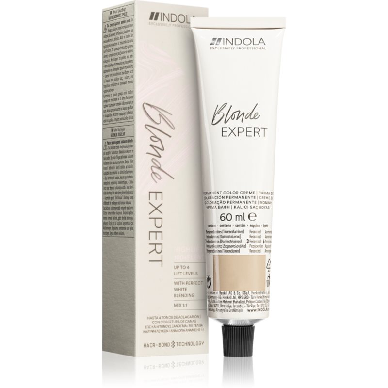 Indola Blond Expert Permanent-Haarfarbe Für Blonde Haare Farbton 1000.0 60 Ml