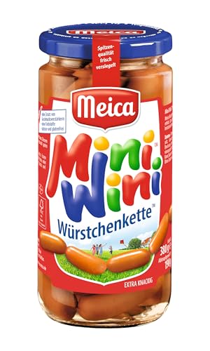 Meica Mini Wini Würstchenkette, 380G (Abtropfgewicht - 190G)