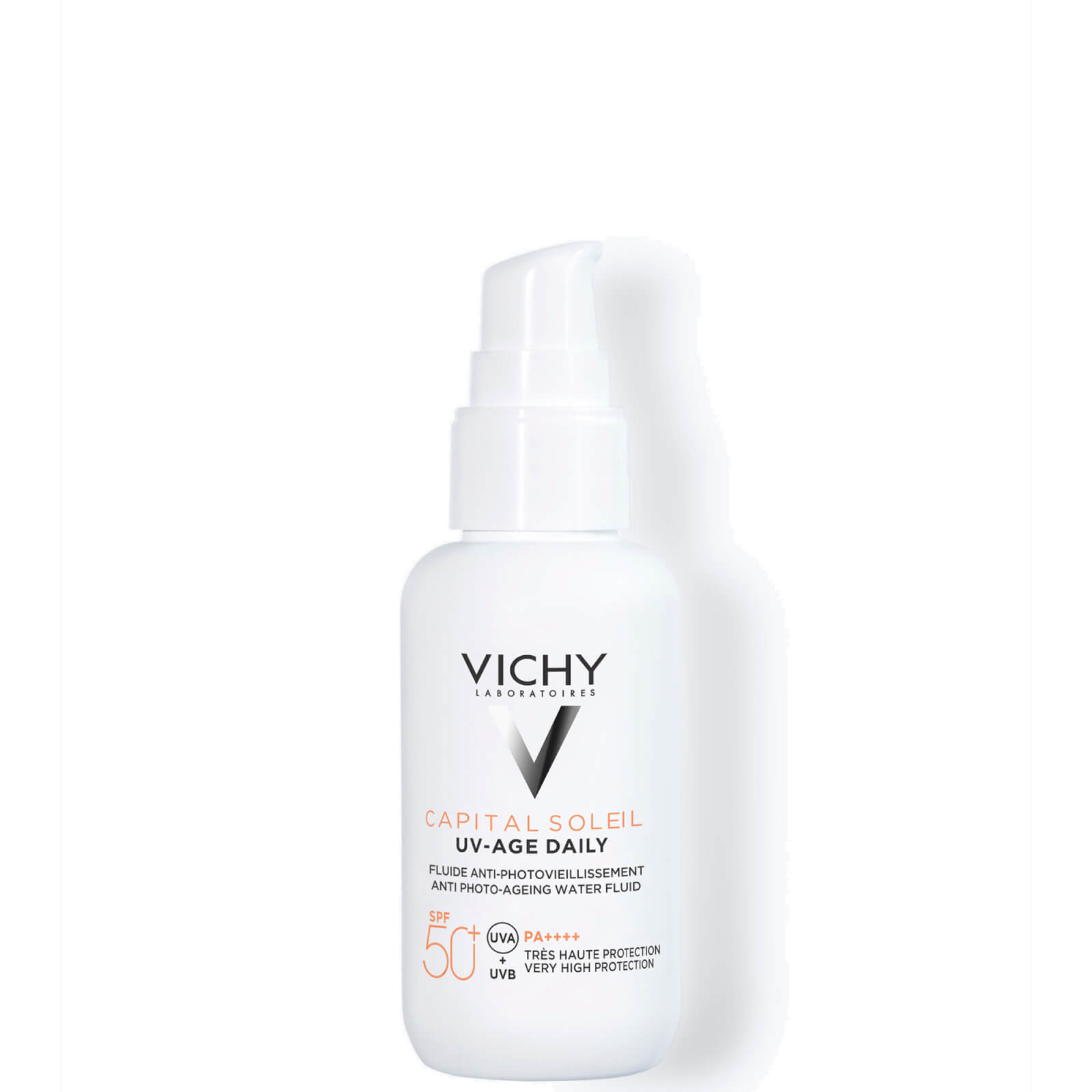 VICHY Capital Soleil UV Age Daily SPF 50+ Invisible Sun Cream with Niacinamide 40ml 