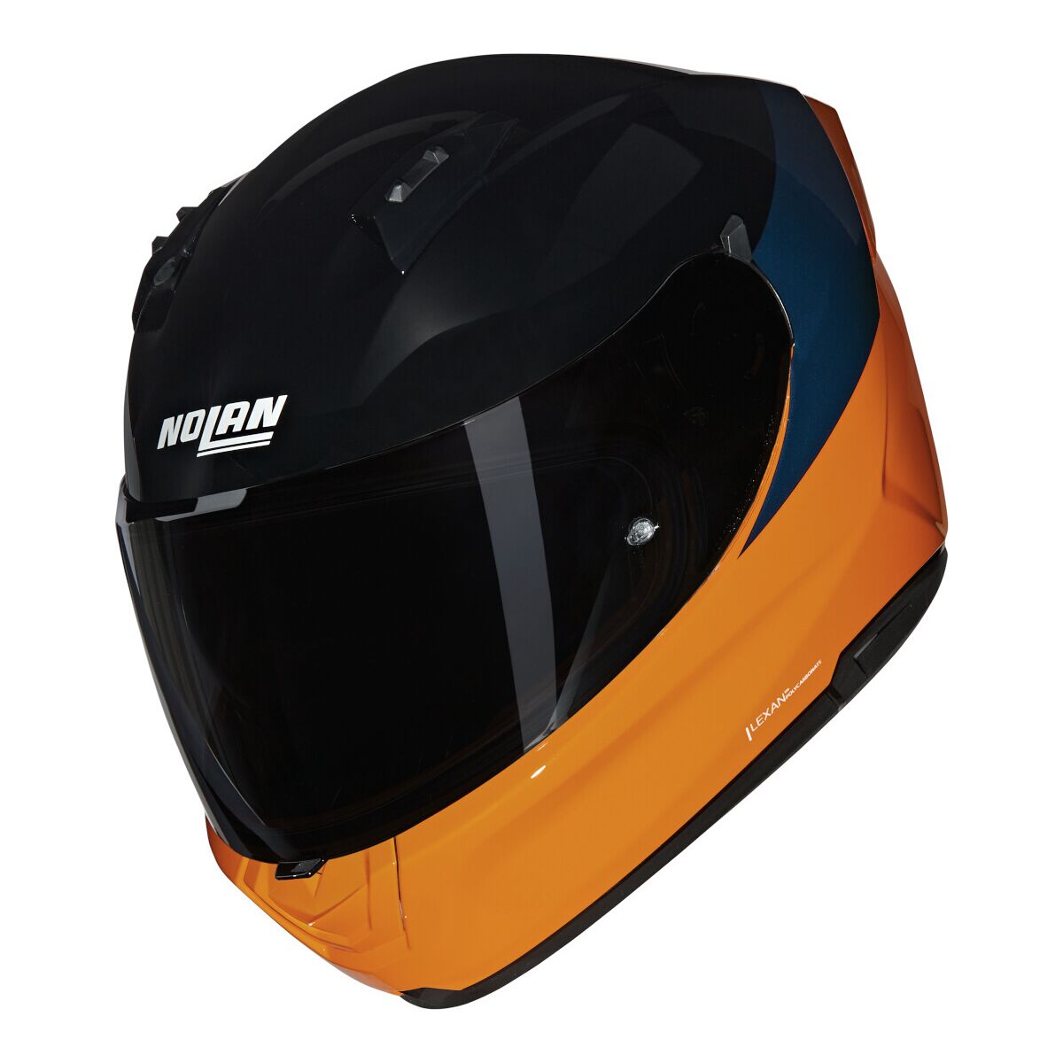 Nolan N60-6 Verniciatura Speciale Hjälm L Svart Blå Orange