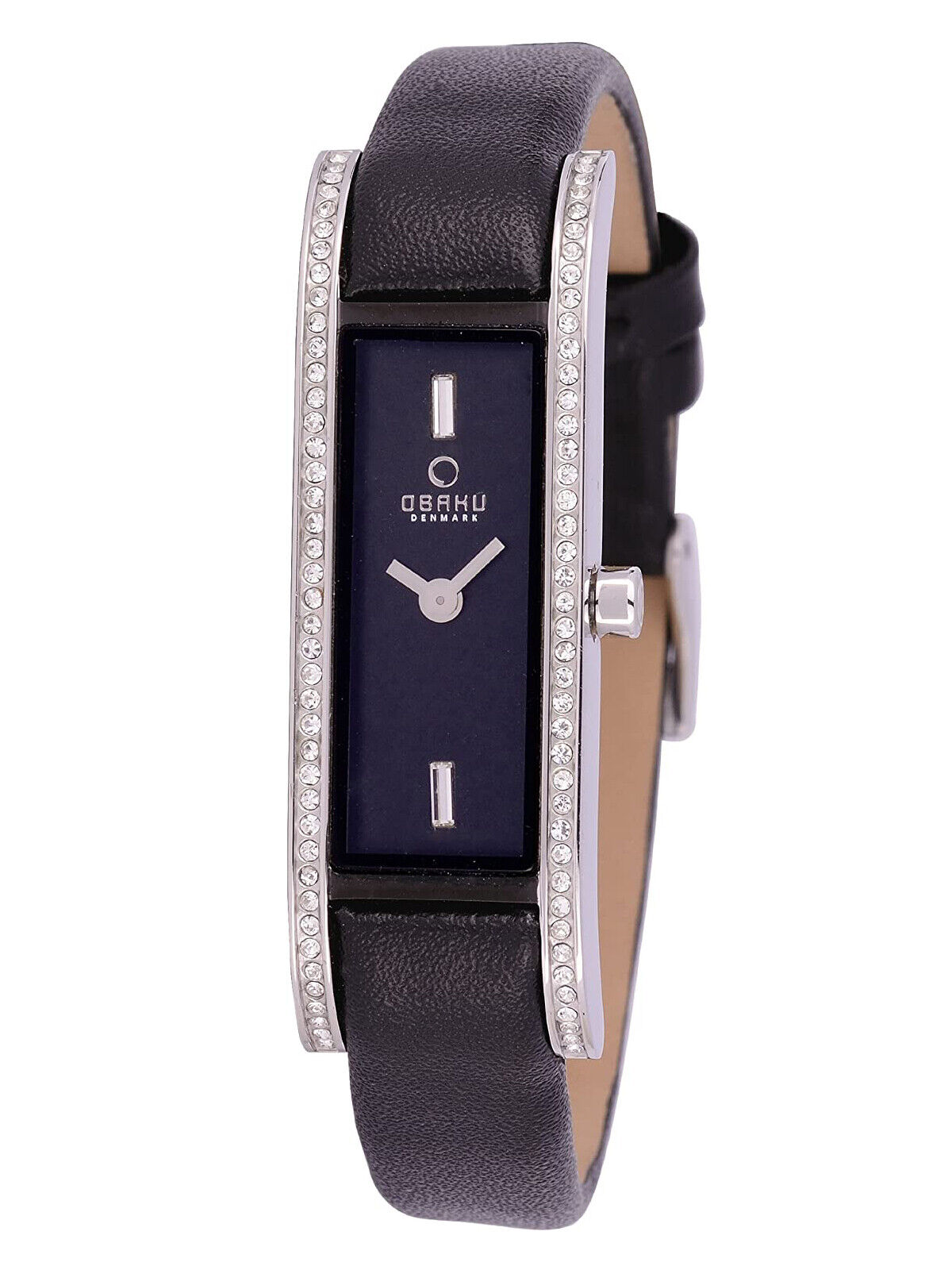 Obaku Harmony Damenuhr mit Lederband V159LEABRB