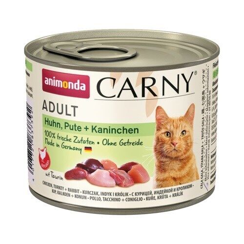 4017721837392 ANIMONDA Carny Adult Geschmack: Huhn. Truthahn. Kaninchen - Nassfu