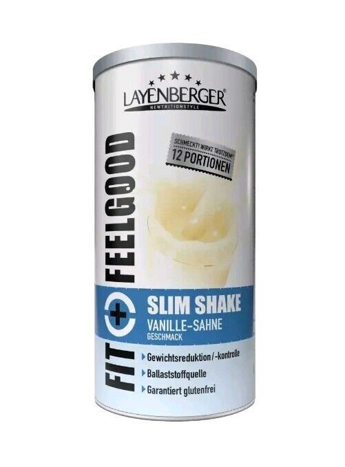 5️⃣5️⃣ % der UVP❣️ 1️⃣ Layenberger Vanille-Sahne Slim Shake 396 g Mahlzeitersatz