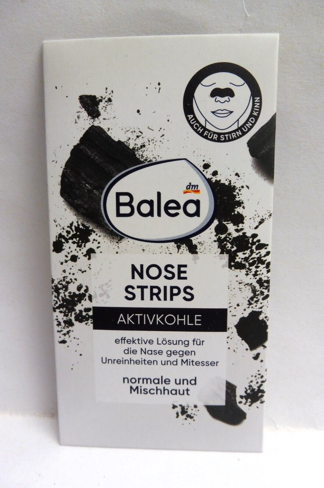 Balea Nose Stripes mit Aktivkohle für die Nase, 3 Stück gegen Unreinheiten