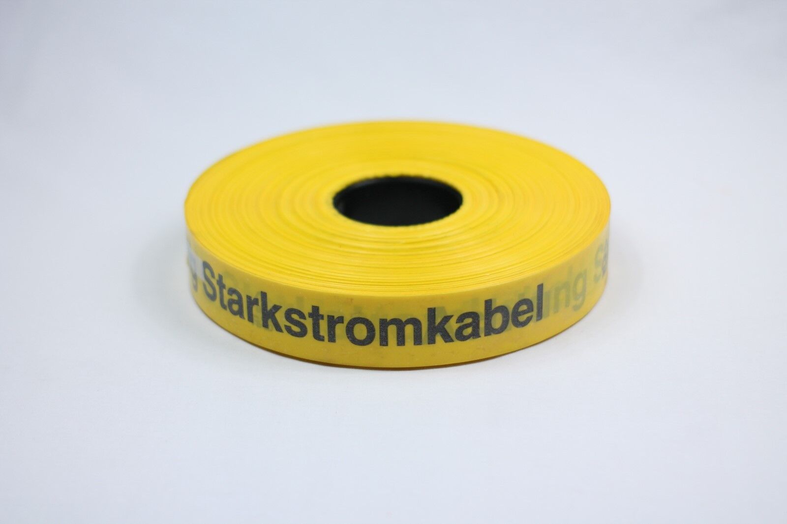 Trassenwarnband Achtung Starkstromkabel 250 m Rolle Cellpack Nr. 26