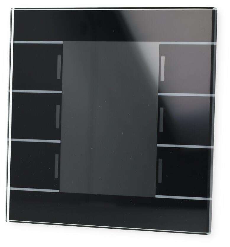 MDT BE-GT2TS.02 Glastaster II Smart Farbdisplay, schwarz
