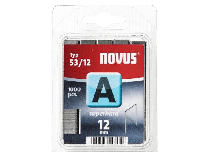 Novus Feindrahtklammer A Typ 53/12 1.000 Stk.