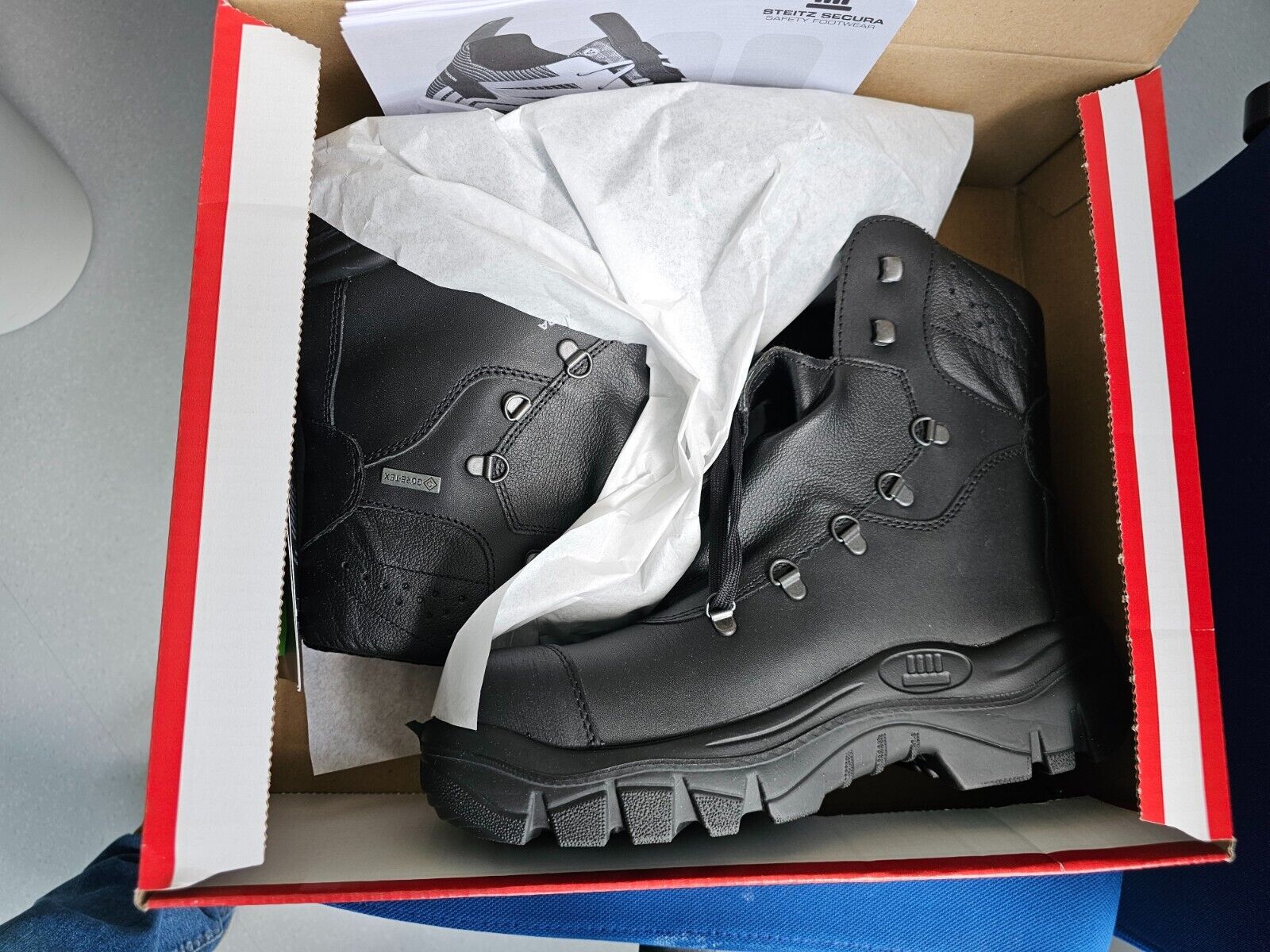 STEITZ SECURA Sicherheitsstiefel STAVANGER BAU GORE II S3 Gr. 43 - normale Weite