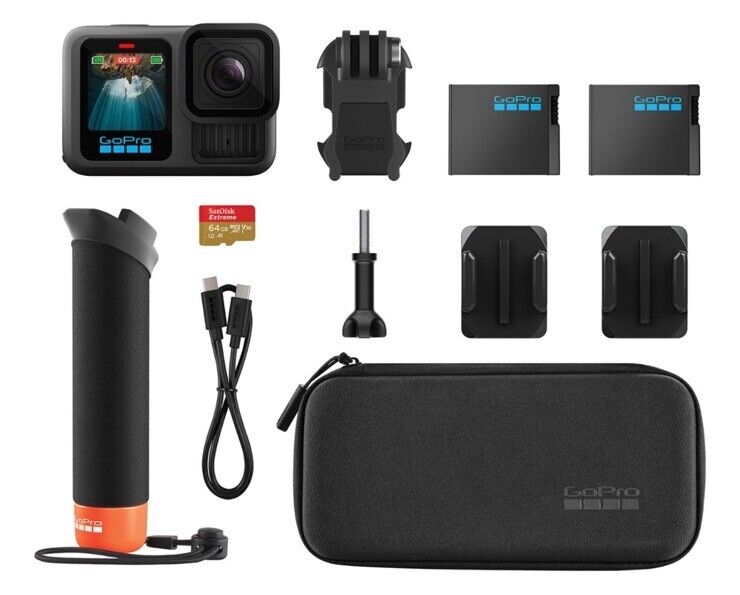 NEU Gopro Hero 13 Black ACC Hard Bundle