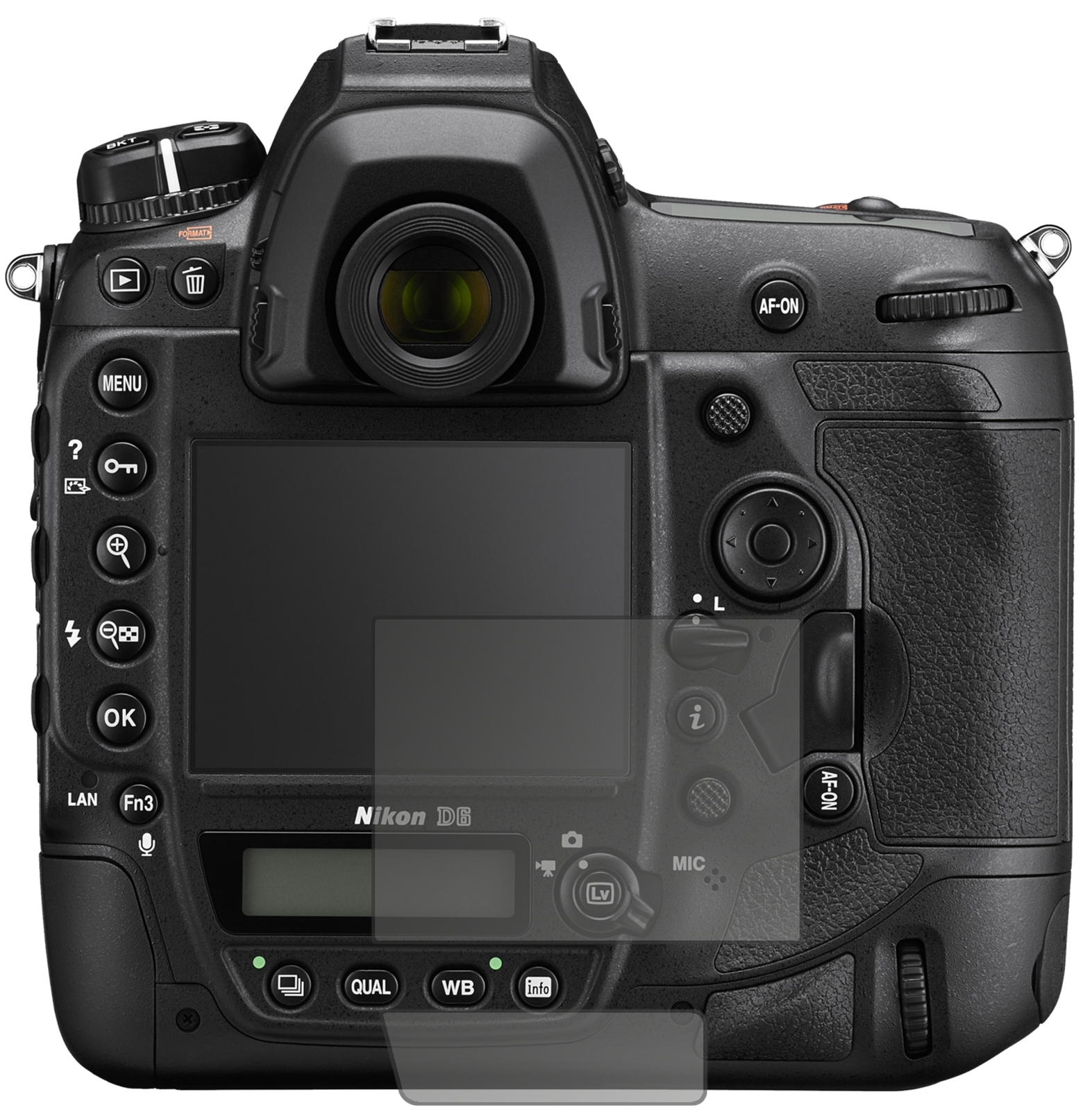 Nikon D6 Blickschutzfolie matt Schutzfolie Folie Display Schutz dipos