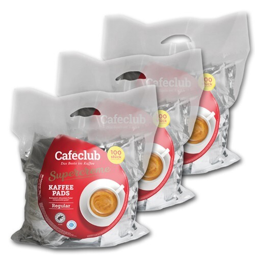 Caféclub Regular 300 Pads, einzeln verpackt Preis inklusive Kaffeesteuer