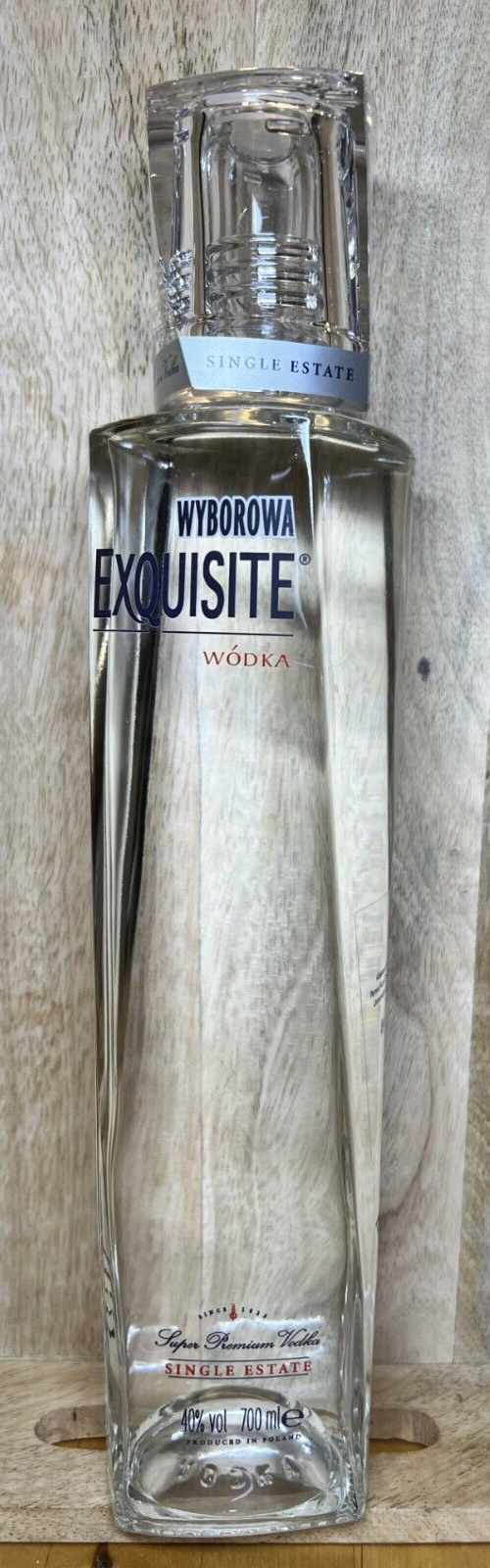 Wyborowa Exquisite Single Estate Premium Vodka 0,7 Liter 40% tolles Fl. Design