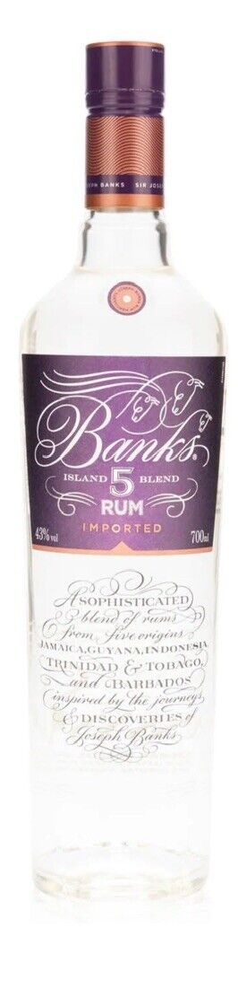 Banks Rum 5 Island 43% / 0,7 Liter-Flasche