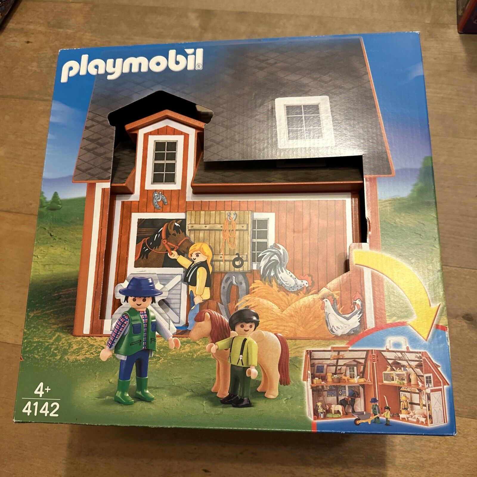PLAYMOBIL® Country 4142 - Mein Mitnehm-Bauernhof NEU & OVP