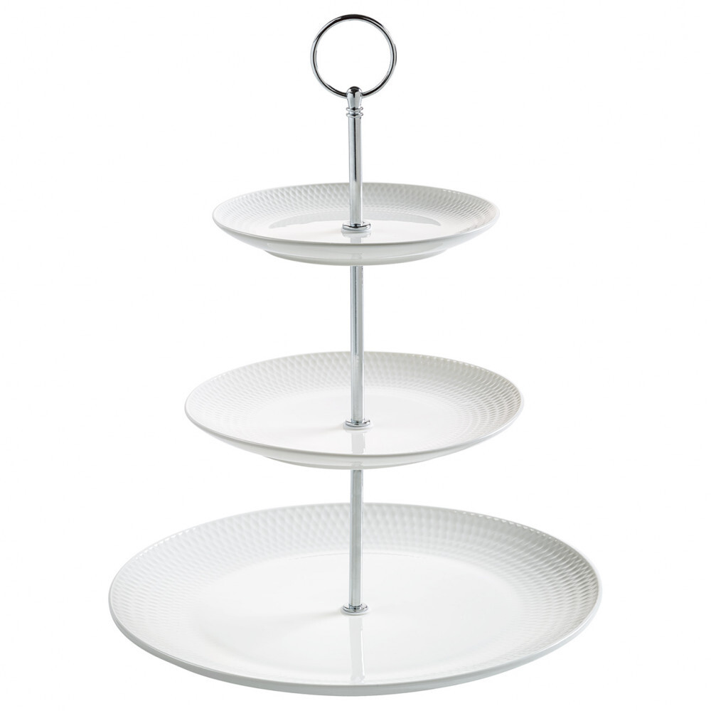Maxwell & Williams Diamonds round Etagere, Porzellan, DV0027
