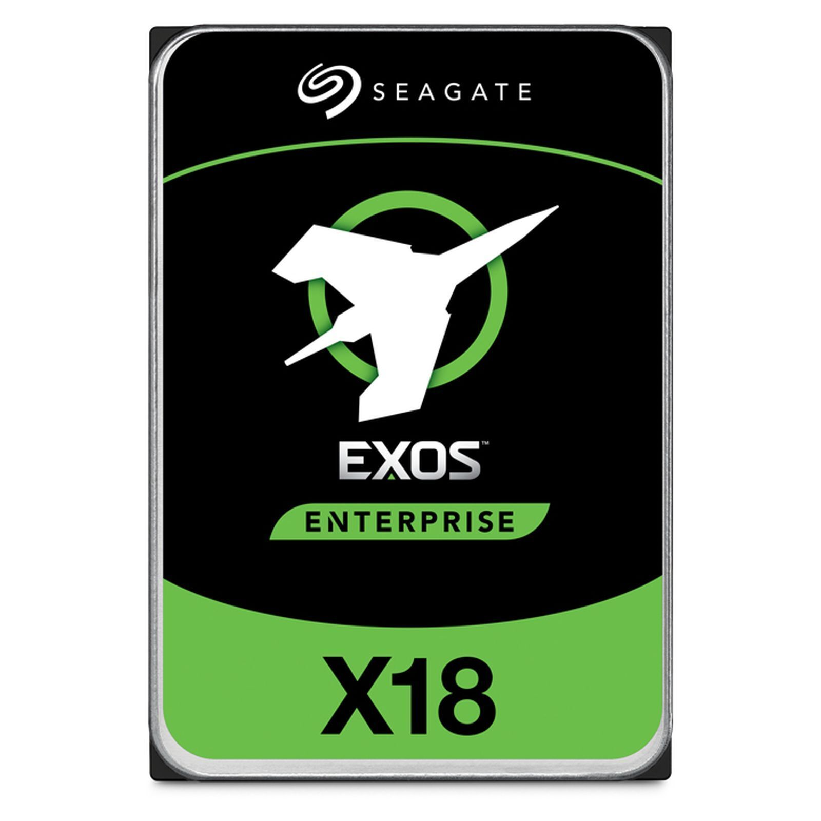 Seagate Exos X18 ST10000NM013G - Festplatte - 10 TB - intern - SAS 12Gb/s - 7200