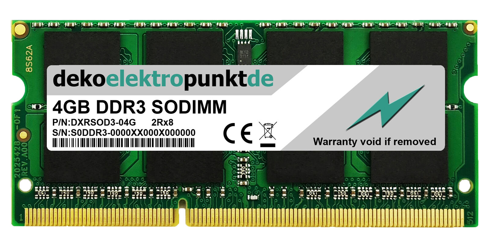 4GB Ram Speicher passend für HP-Compaq Pavilion 15-e021nr (DDR3-12800)