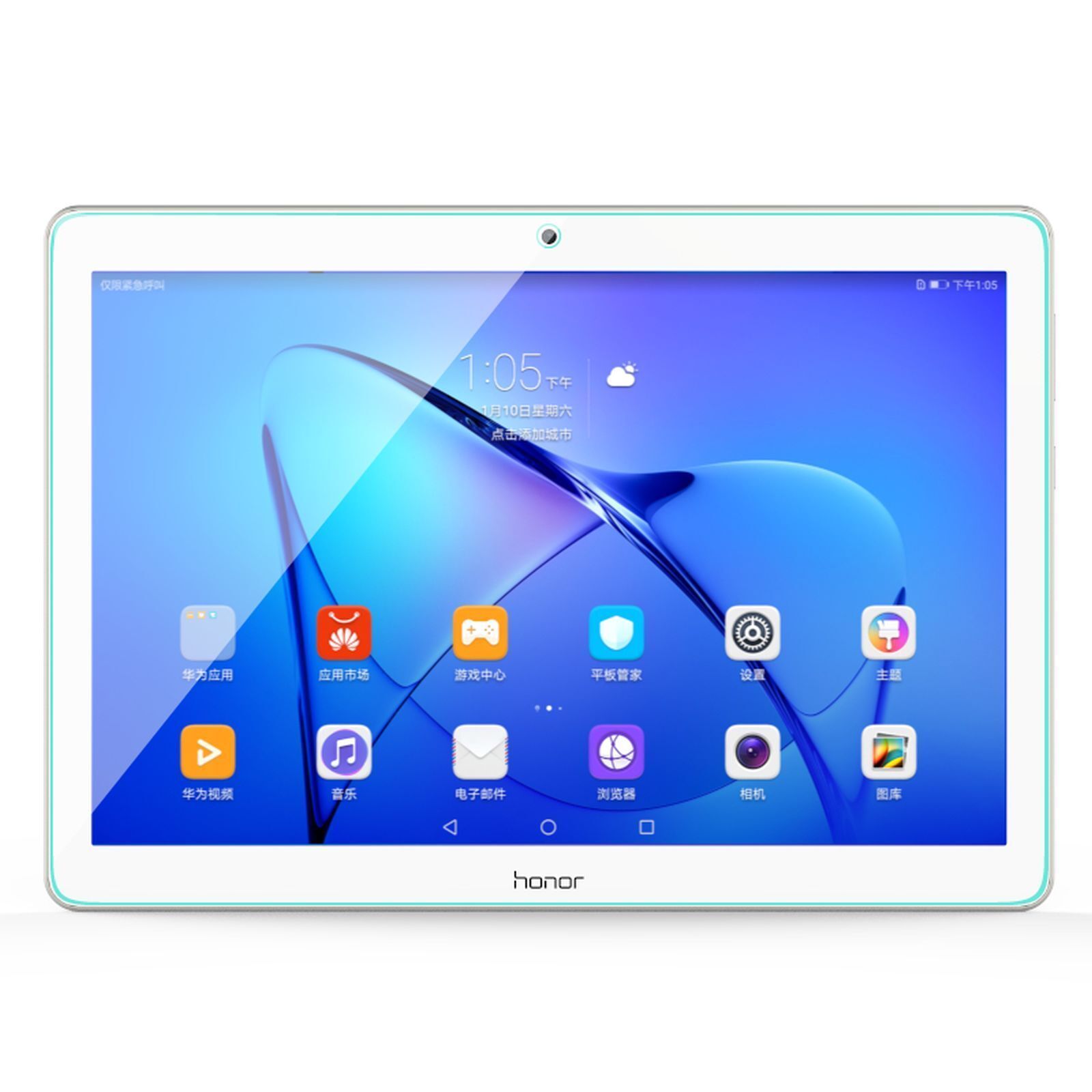2x Entspiegelungsfolien für Huawei MediaPad T3 10 Displayfolie Schutzfolie blase