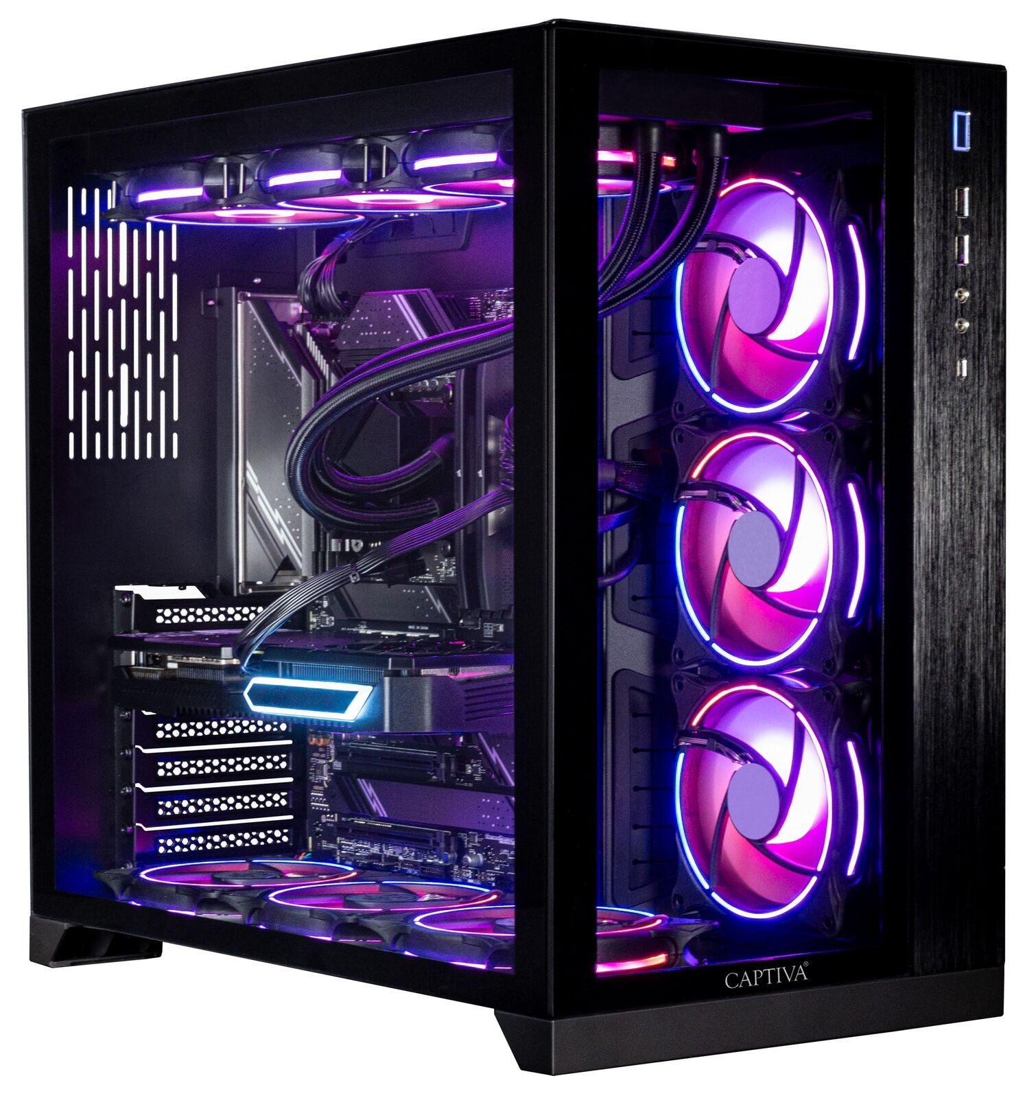 Captiva Gaming PC I72-856|i7 13700KF|32GB DDR5|RX 7900 XT|2 TB|FreeDOS