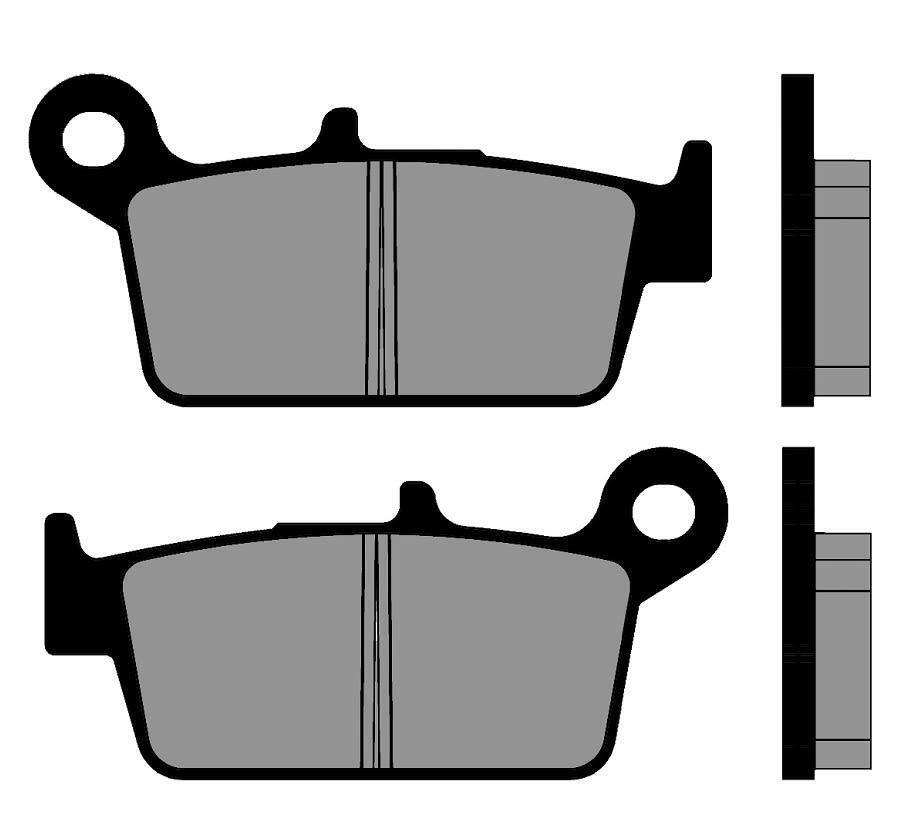 Beläge Bremse Sinter BRENTA 4087 Vorne Hinten Honda CR R 250