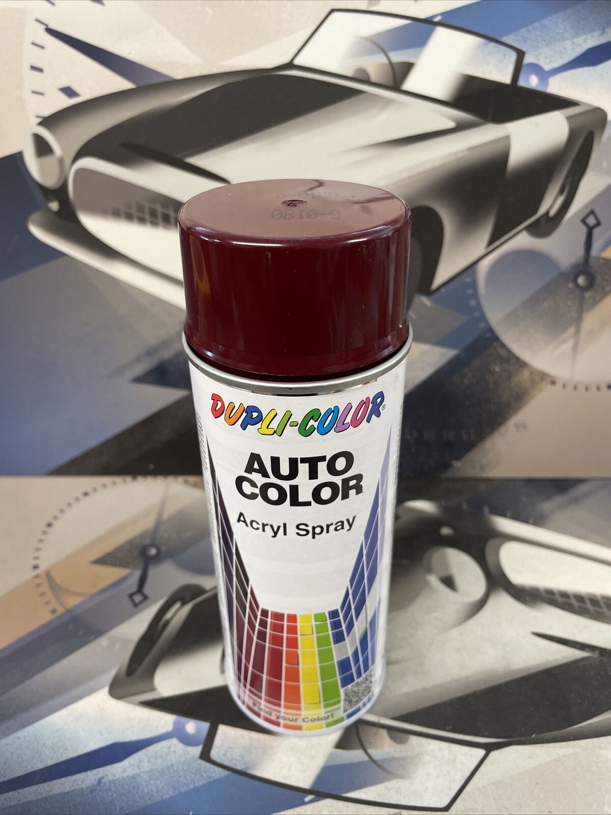 DUPLI-COLOR AUTO COLOR FÜR ACRYL SPRAY LACKSPRAY ROT-BRAUN 6-0180 400 ml 538476