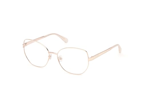 Max&Co. Brillengestell (Model Mo5140) Für Damen, Rund, Gefertigt Aus Metall (Inklusive Brillenetui)