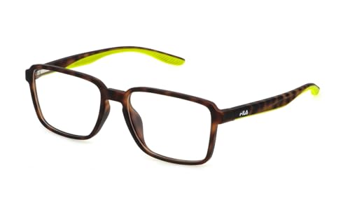 Fila Brillengestell (Model Vfi710) Für Herren, Quadratisch, Gefertigt Aus Stainless Steel (Inklusive Brillenetui)