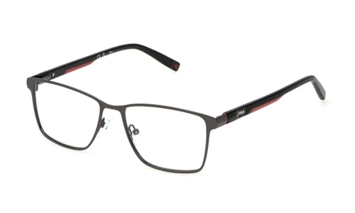 Fila Brillengestell (Model Vfi711) Für Herren, Quadratisch, Gefertigt Aus Stainless Steel (Inklusive Brillenetui)