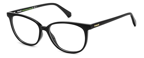Polaroid Brillengestell (Model Pld D487) Für Damen, Rechteckig, Gefertigt Aus Eco Polyamide (Inklusive Brillenetui)
