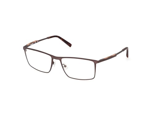 Timberland Brillengestell (Model Tb50007) Für Herren, Rechteckig, Gefertigt Aus Metall (Inklusive Brillenetui)