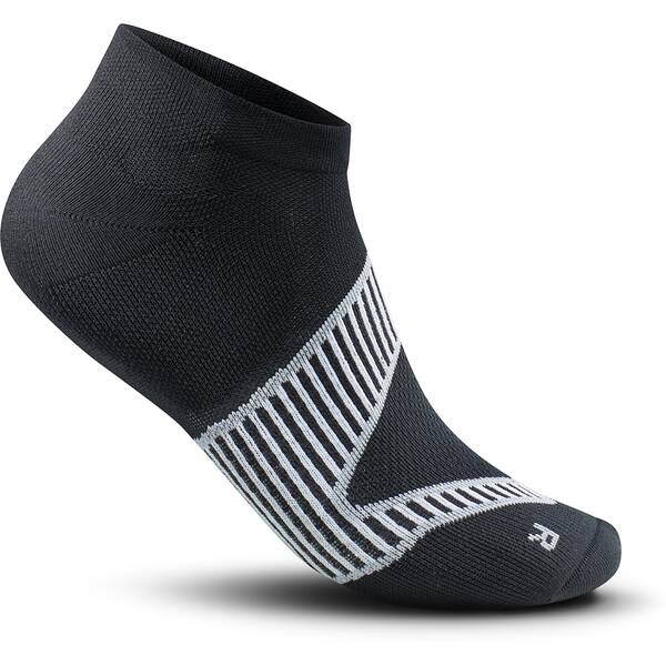 BAUERFEIND Herren Run Performance,Low Cut Socks, Größe 41-43 in Schwarz