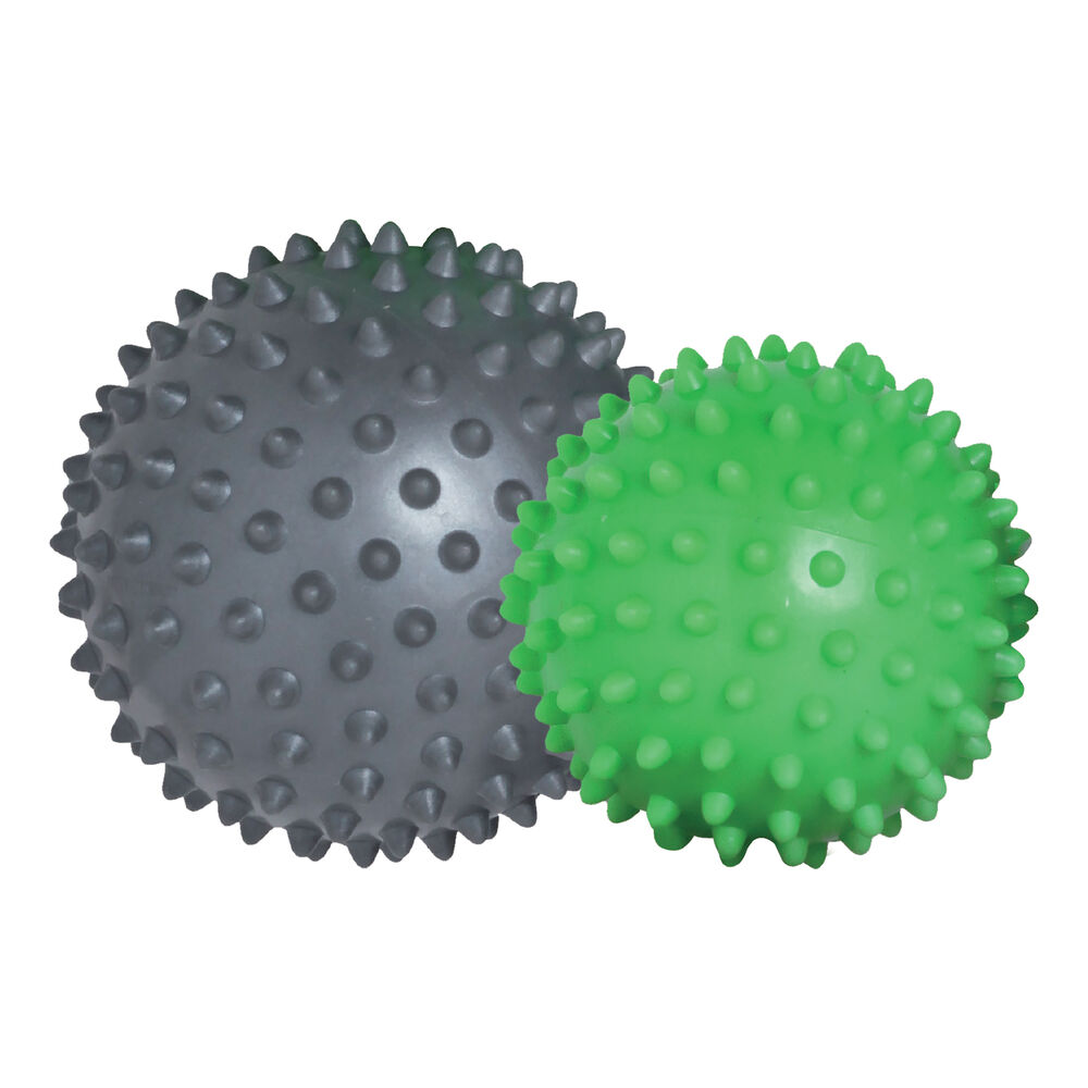 Massageball Im Doppelpack - Grün, Anthrazit