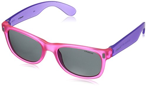 Polaroid P0115 Montures De Lunettes, Iub/Y2 Violpinkfluo, 46 Mixte Enfant