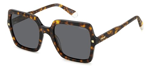 Polaroid Pld 4165/S/X Lunettes De Soleil, Havana, 55 Femme