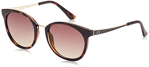Guess Gu 7459 Montures De Lunettes, Marron (Dark Havana/Gradient Brown), 52 Femme