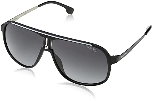 Carrera 1007/S 9O 003 62 Sunglasses, Noir (Matt Black/Dark Grey), Homme