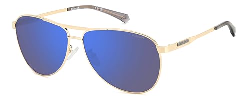 Polaroid Pld 2160/G/S/X Lunettes De Soleil, Doré, 62 Homme