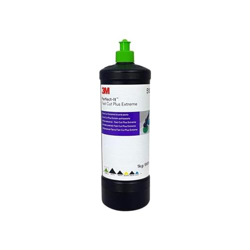 3M Perfect-It Fast Cut Extreme 1 Kg - Dégrossisseur À Coupe Rapide En Oxyde D'Aluminium 240 Grains Émeri Épais Pour Métaux, Pierres