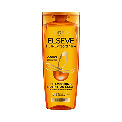 L'Oréal Paris Elsève Huile Extraordinaire Shampooing Nutrition Pour Cheveux Secs 250 Ml