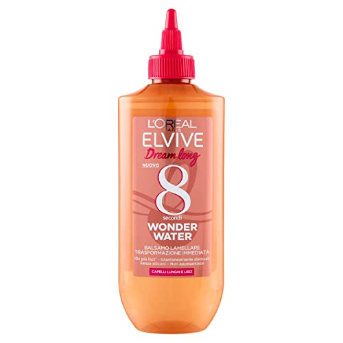 L'Oréal Paris Elvive Wonder Water - Baume Liquide Avec Technologie Lamellaire, Traitement Pour Cheveux Longs Et Abîmés