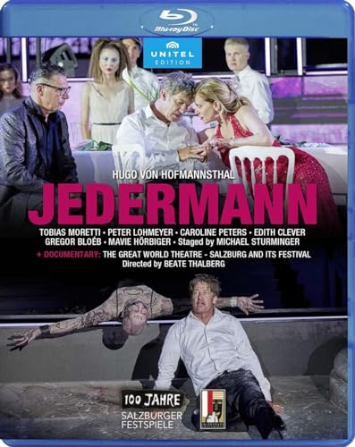 Hugo Von Hofmannsthal : Jedermann. Moretti, Lohmeyer, Peters, Clever, Sturminger. [Blu-Ray] [Import]