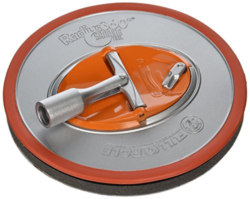 Full Circle International Inc. R360 Radius360 Outil De Ponçage Avec Moyeu Central Interchangeable 22,9 Cm Rond